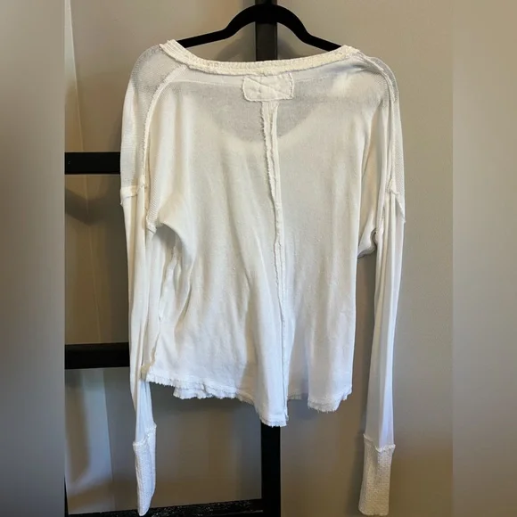 Free People Colby Raw Edge Top - Picture 3 of 5